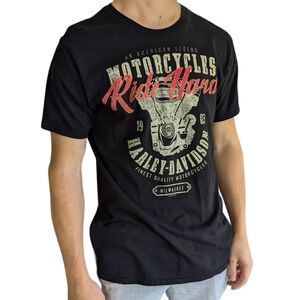 Harley Davidson vintage T-shirt black size M
